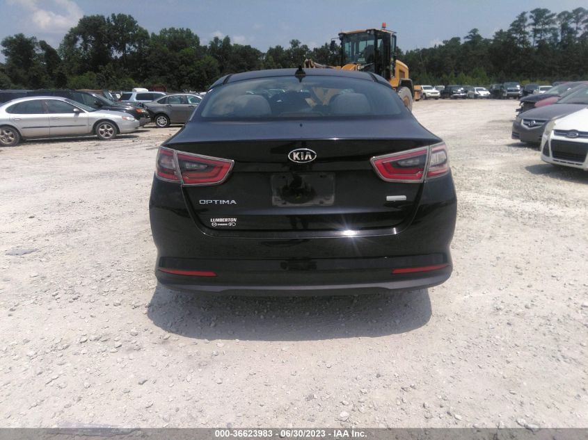2016 KIA OPTIMA HYBRID - KNAGM4AD7G5092374