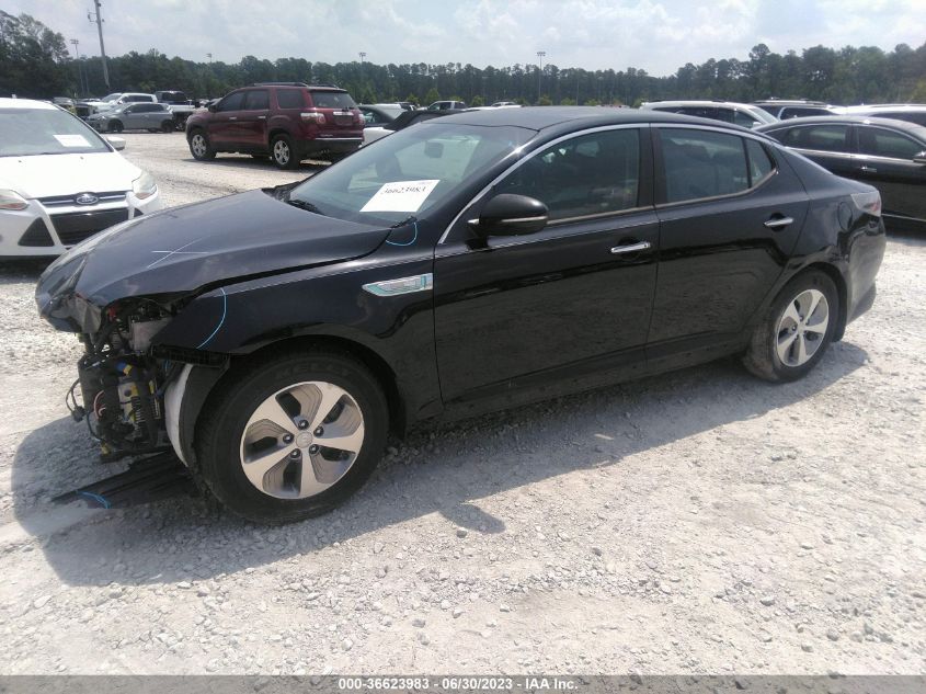 2016 KIA OPTIMA HYBRID - KNAGM4AD7G5092374