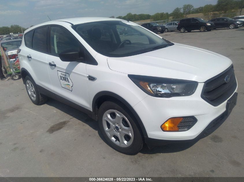 2019 FORD ESCAPE S - 1FMCU0F72KUC07230