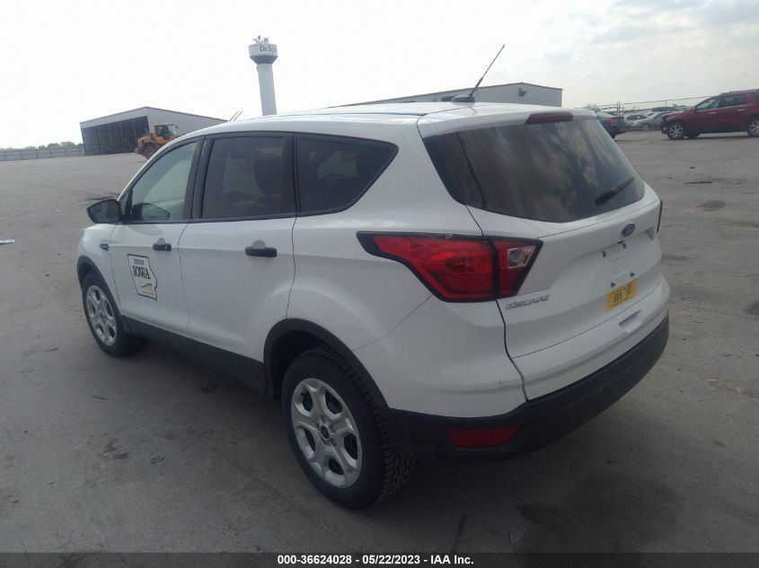 2019 FORD ESCAPE S - 1FMCU0F72KUC07230