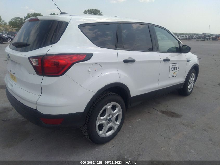 2019 FORD ESCAPE S - 1FMCU0F72KUC07230