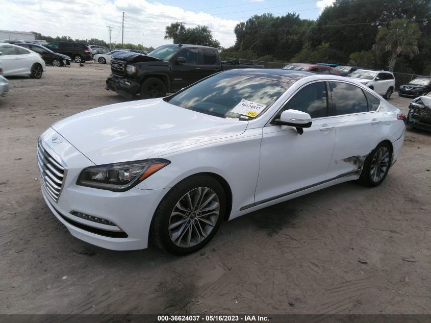 2016 HYUNDAI GENESIS 3.8L - KMHGN4JE0GU129498