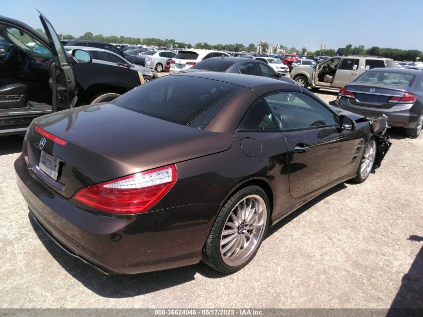 2013 MERCEDES-BENZ SL-CLASS SL 550 - WDDJK7DA3DF016387