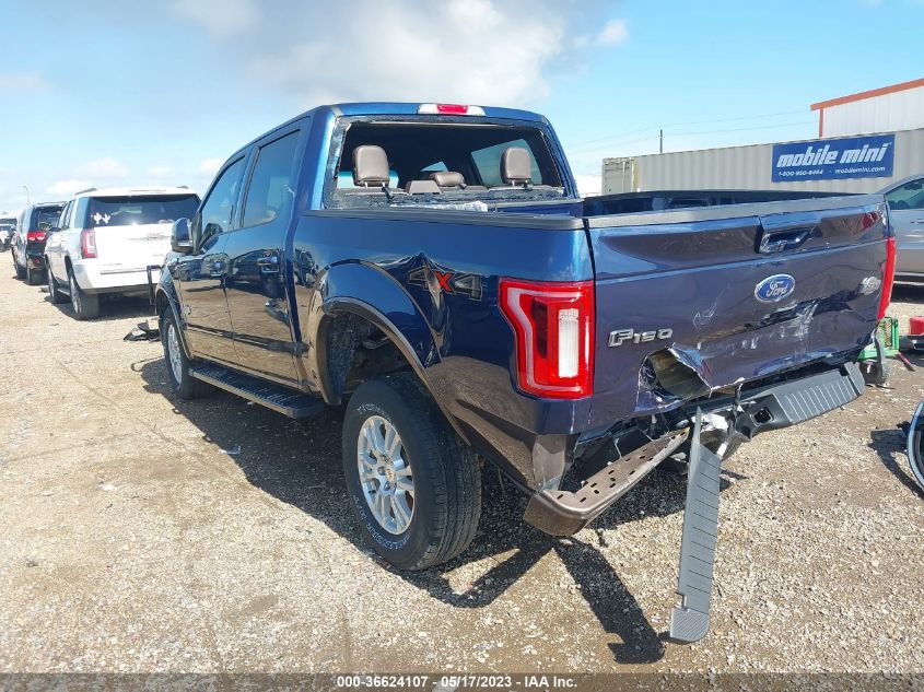 2017 FORD F-150 XL/XLT/LARIAT - 1FTEW1EF0HKC23095