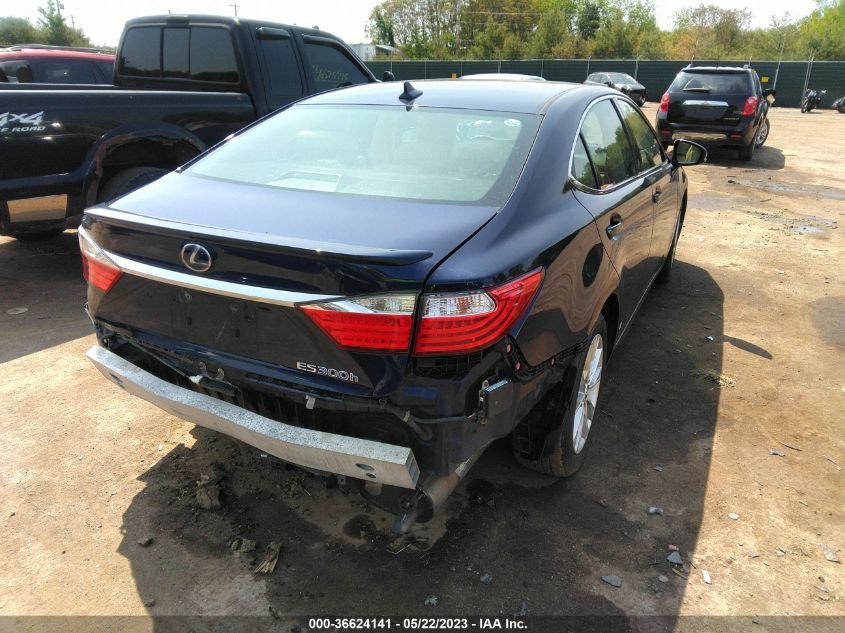 2013 LEXUS ES 300H HYBRID JTHBW1GGXD2023584