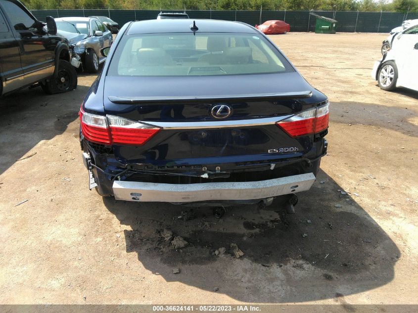 2013 LEXUS ES 300H HYBRID JTHBW1GGXD2023584
