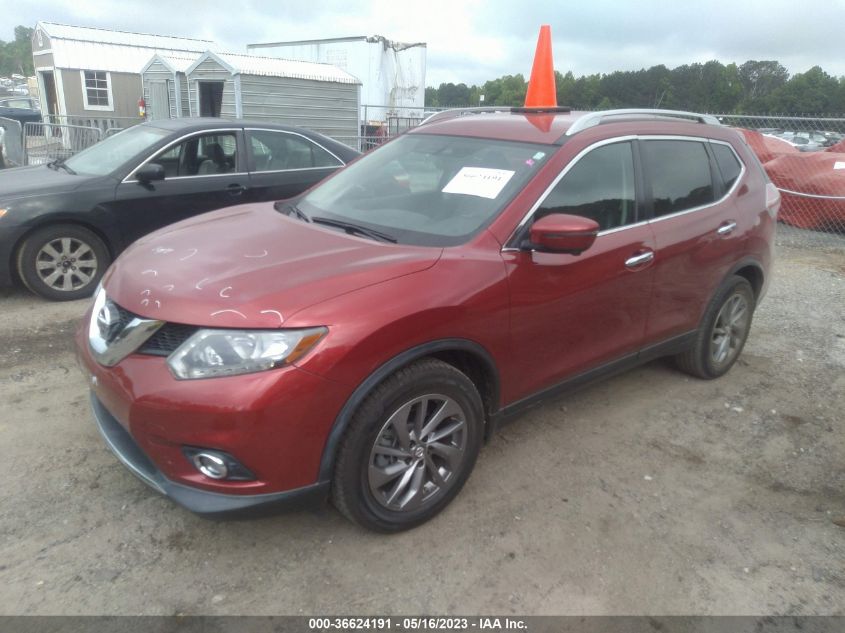 2016 NISSAN ROGUE SL - 5N1AT2MT7GC739236