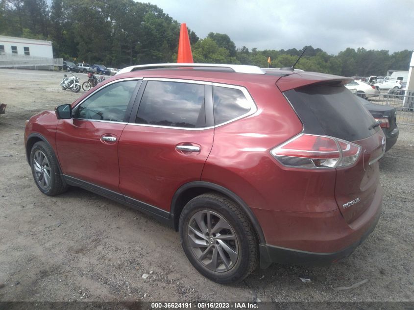 2016 NISSAN ROGUE SL - 5N1AT2MT7GC739236