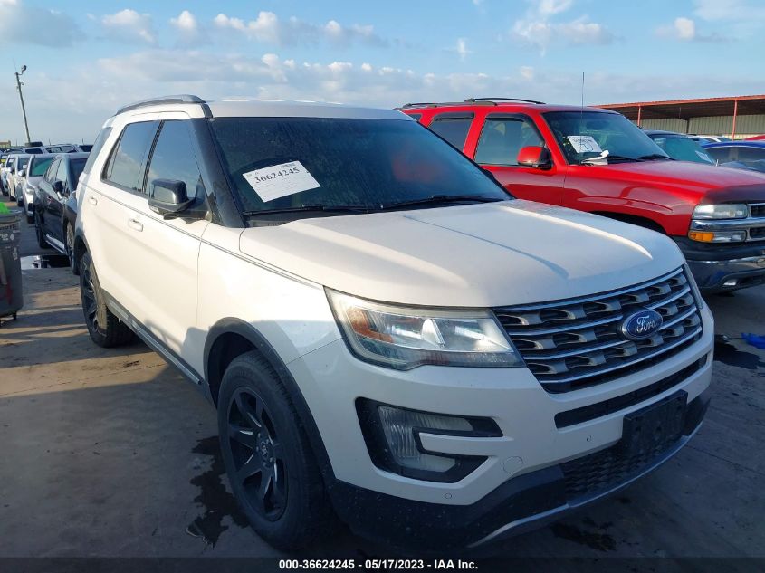 2016 FORD EXPLORER XLT - 1FM5K8D81GGB18358