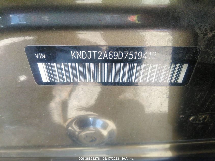 2013 KIA SOUL + - KNDJT2A69D7519412