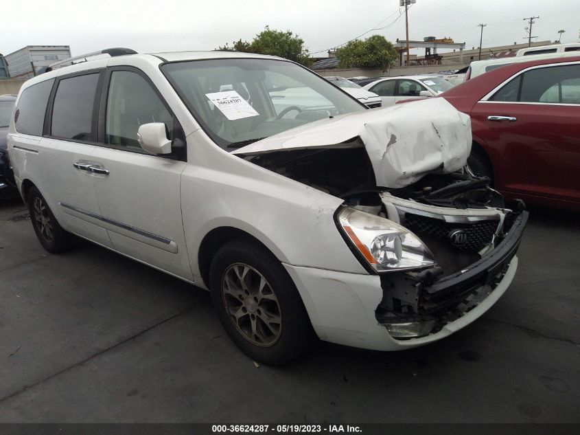 2014 KIA SEDONA EX - KNDMH4C74E6544239