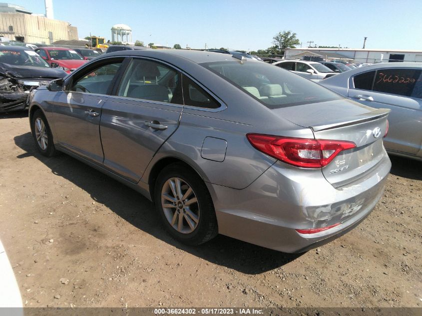 2017 HYUNDAI SONATA SE - 5NPE24AF1HH481739