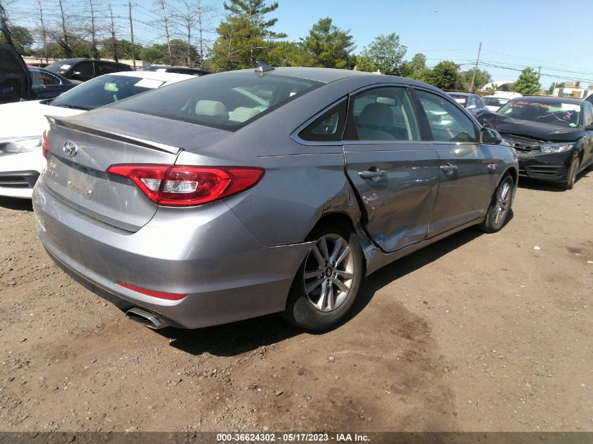 2017 HYUNDAI SONATA SE - 5NPE24AF1HH481739