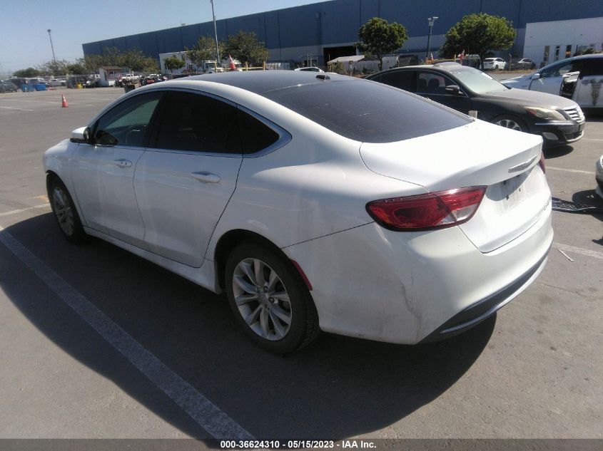 2015 CHRYSLER 200 C - 1C3CCCCB6FN643472
