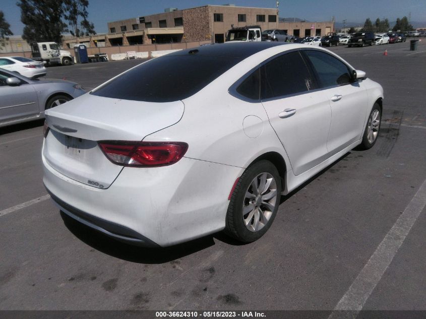 2015 CHRYSLER 200 C - 1C3CCCCB6FN643472