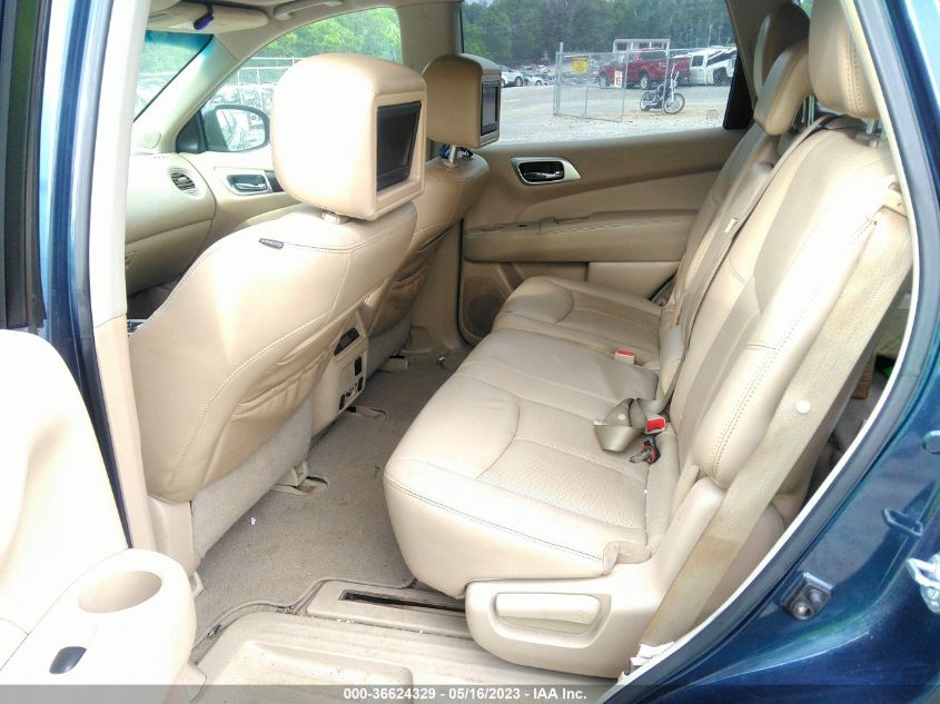2013 NISSAN PATHFINDER PLATINUM - 5N1AR2MN7DC653498