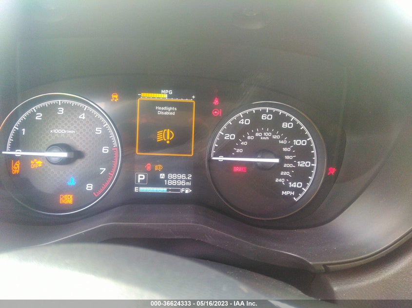 VIN JF2SKACC8NH440783 2022 SUBARU FORESTER