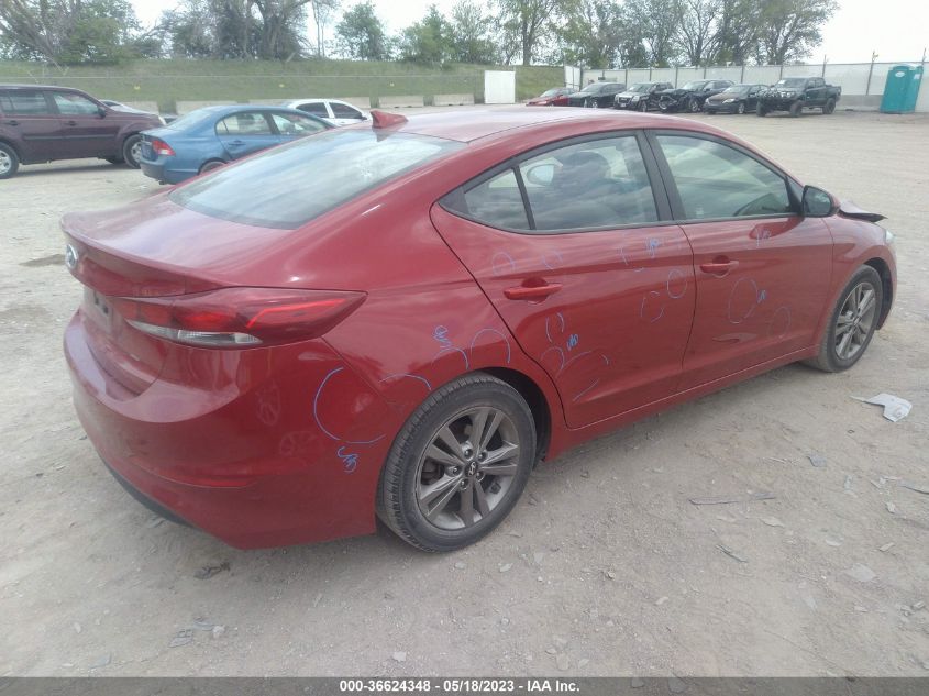 2018 HYUNDAI ELANTRA SEL - 5NPD84LF0JH245869