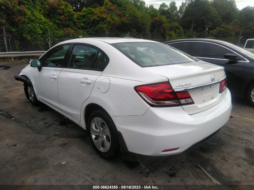 2014 HONDA CIVIC SEDAN LX - 2HGFB2F5XEH505759