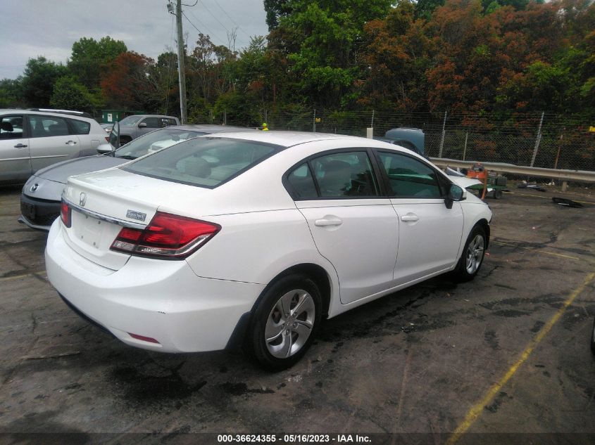 2014 HONDA CIVIC SEDAN LX - 2HGFB2F5XEH505759