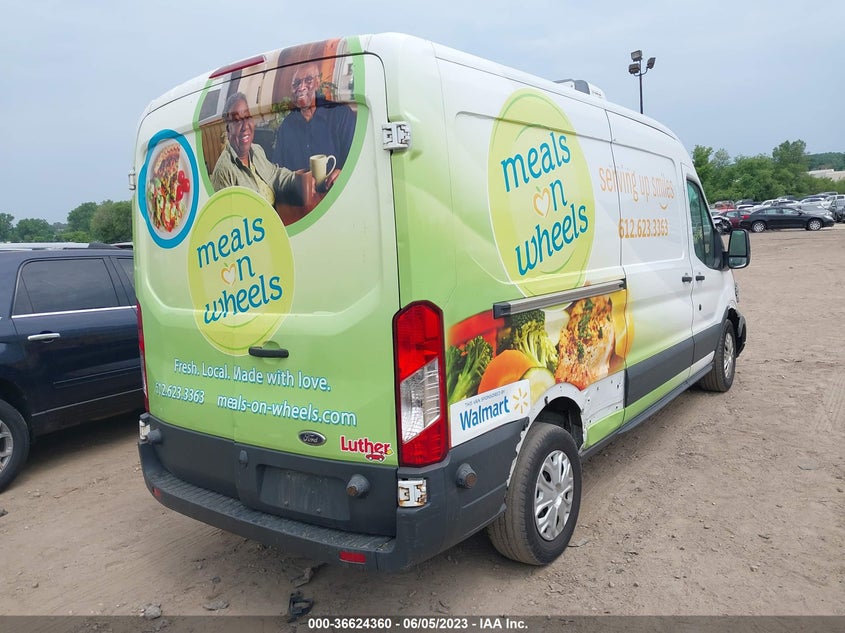 VIN 1FTBW2CG6HKB20980 2017 FORD TRANSIT VAN