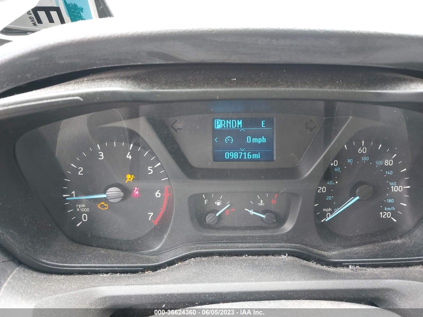 VIN 1FTBW2CG6HKB20980 2017 FORD TRANSIT VAN