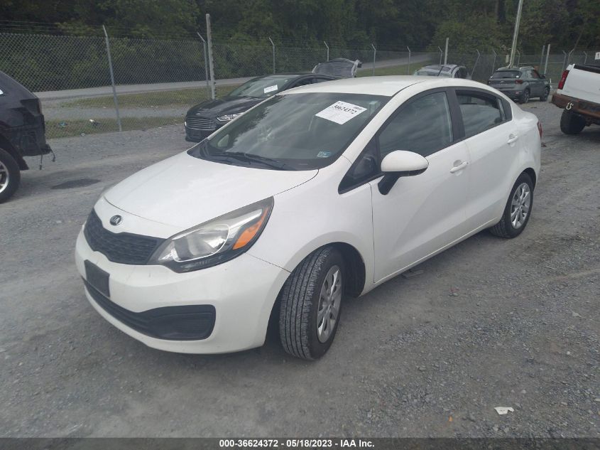 2014 KIA RIO LX - KNADM4A34E6325760
