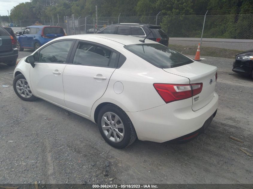 2014 KIA RIO LX - KNADM4A34E6325760