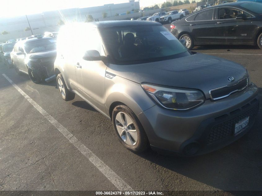 2015 KIA SOUL BASE - KNDJN2A24F7133460