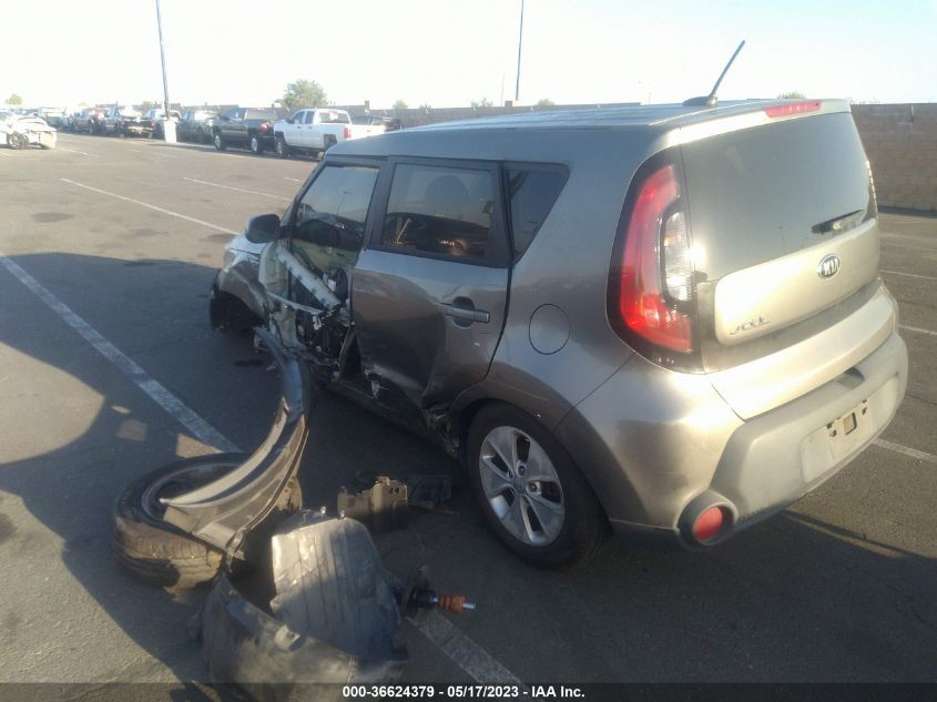 2015 KIA SOUL BASE - KNDJN2A24F7133460