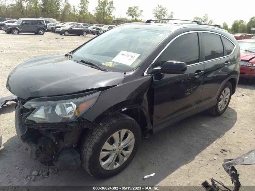 2013 HONDA CR-V EX-L - 5J6RM4H73DL001498