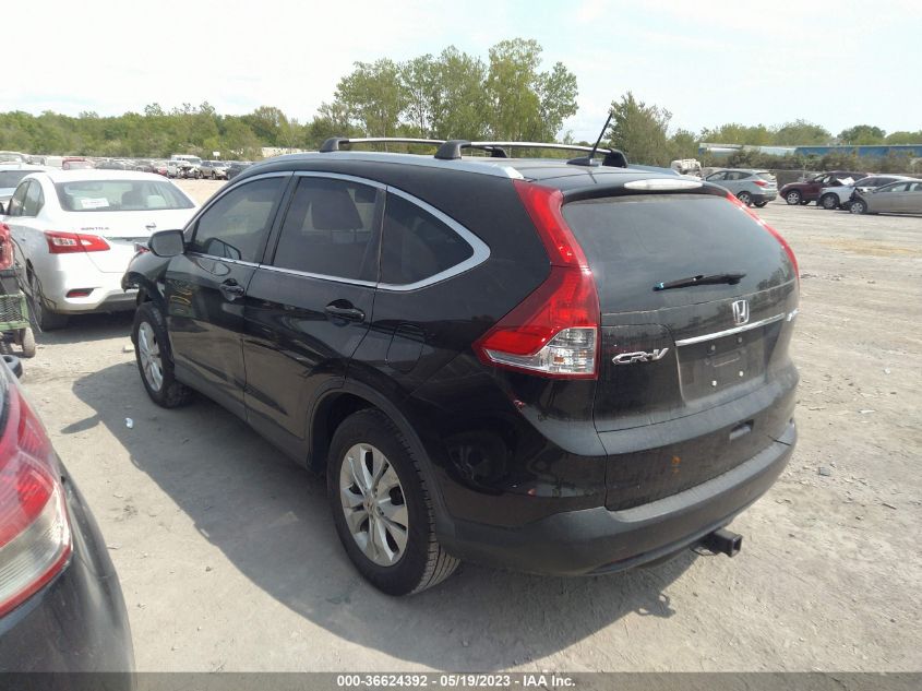 2013 HONDA CR-V EX-L - 5J6RM4H73DL001498