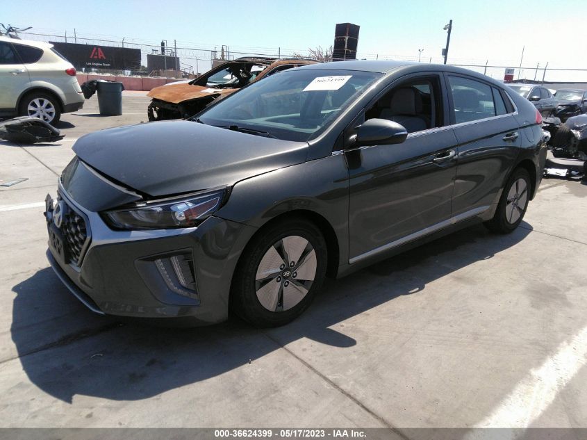 2022 HYUNDAI IONIQ HYBRID SE - KMHC75LC0NU273320
