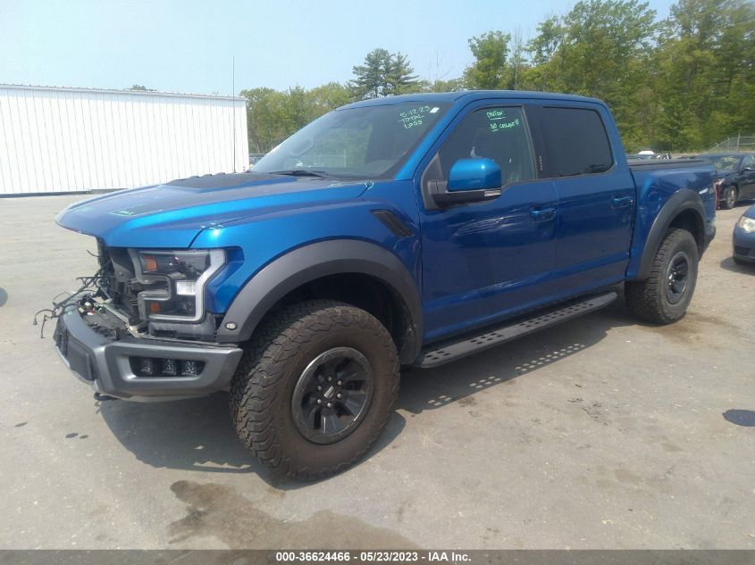 2017 FORD F-150 RAPTOR - 1FTFW1RG4HFA79180