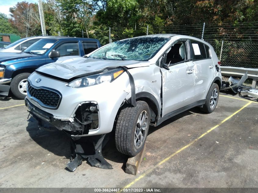 2020 KIA SPORTAGE LX - KNDPMCAC6L7671200