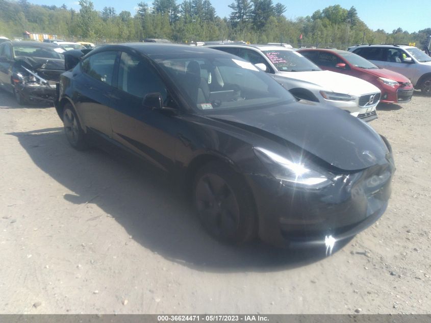 2022 TESLA MODEL 3 LONG RANGE - 5YJ3E1EB4NF204887