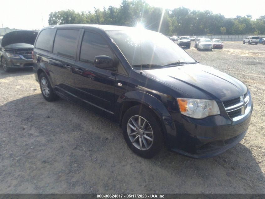 2014 DODGE GRAND CARAVAN SE 30TH ANNIVERSARY - 2C4RDGBG6ER227429