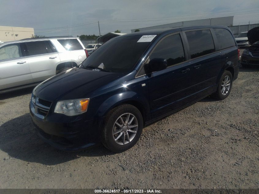 2014 DODGE GRAND CARAVAN SE 30TH ANNIVERSARY - 2C4RDGBG6ER227429