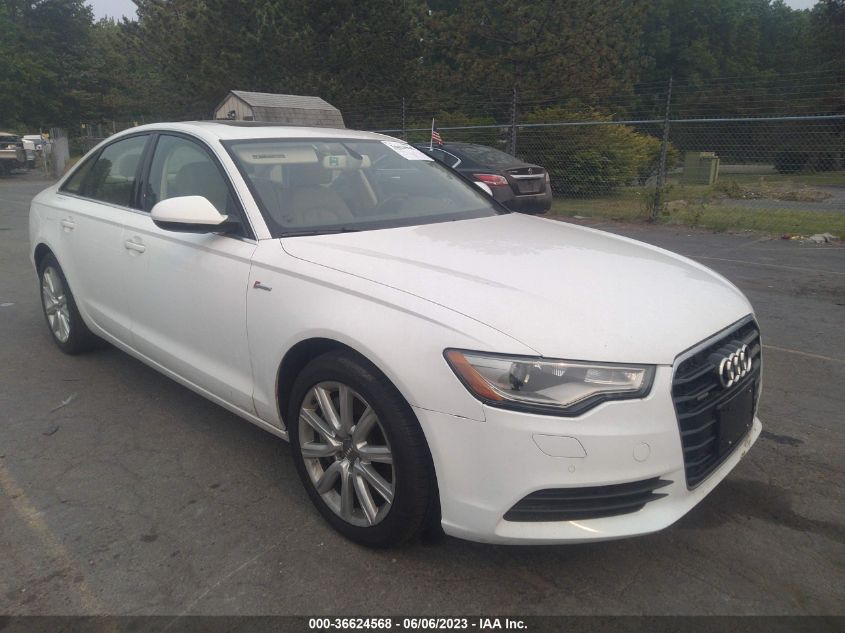 2014 AUDI A6 3.0T PREMIUM PLUS - WAUFGAFC8EN083858