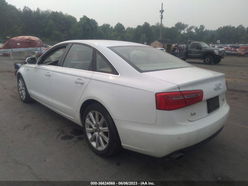 2014 AUDI A6 3.0T PREMIUM PLUS - WAUFGAFC8EN083858