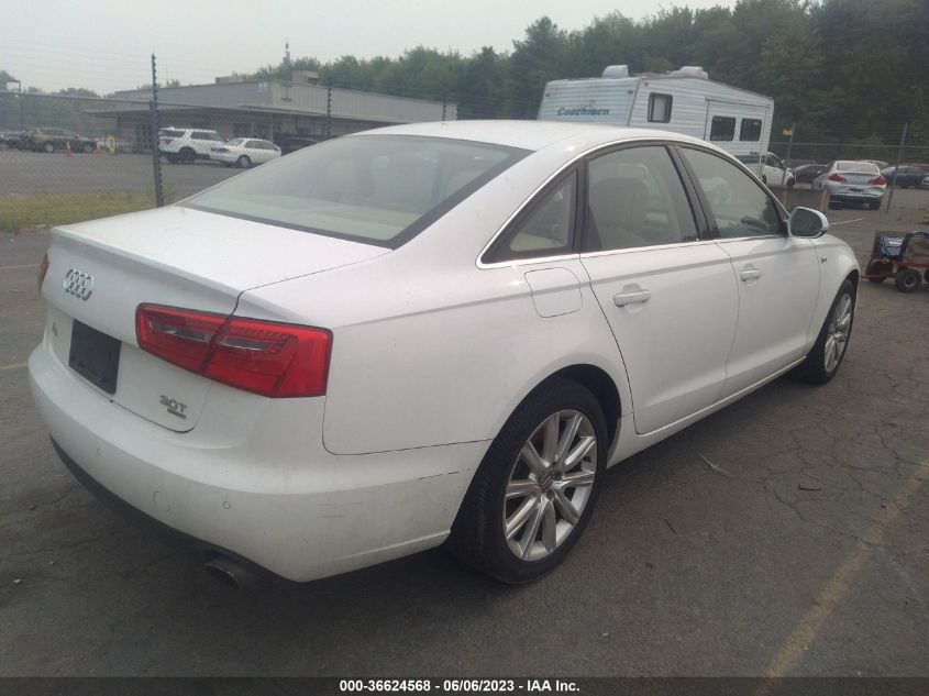 2014 AUDI A6 3.0T PREMIUM PLUS - WAUFGAFC8EN083858