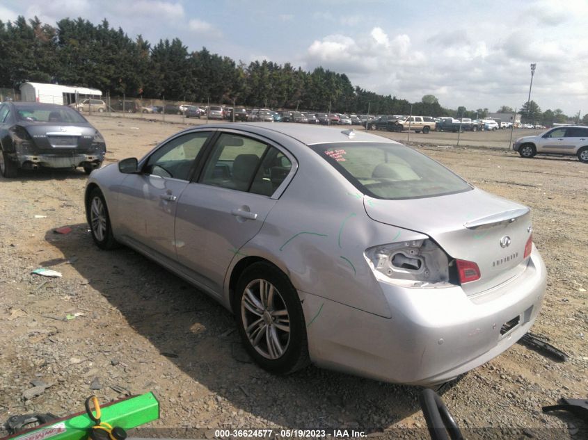 2013 INFINITI G37 SEDAN JOURNEY - JN1CV6AP6DM711541