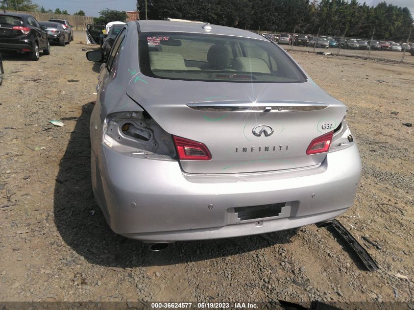 2013 INFINITI G37 SEDAN JOURNEY - JN1CV6AP6DM711541