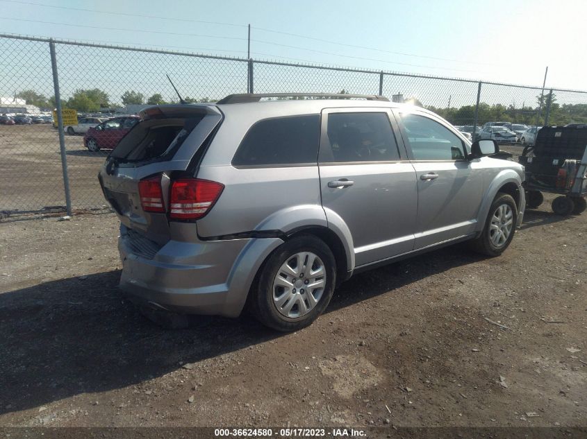 2018 DODGE JOURNEY SE - 3C4PDCAB8JT383226