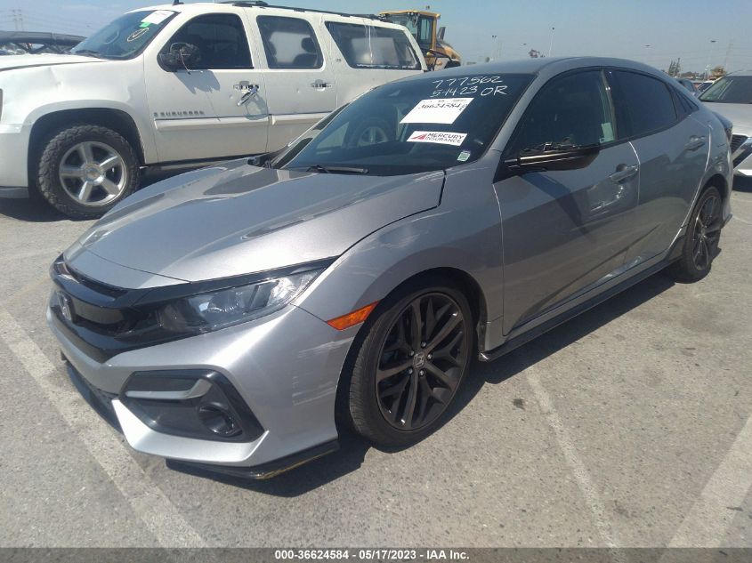 2020 HONDA CIVIC HATCHBACK SPORT - SHHFK7H46LU414666