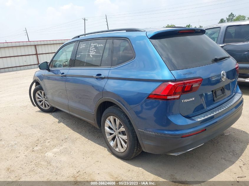 2019 VOLKSWAGEN TIGUAN S - 3VV1B7AX7KM009055