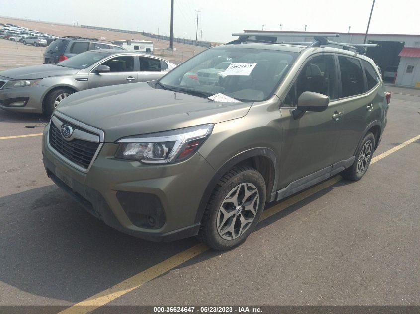 2020 SUBARU FORESTER PREMIUM - JF2SKAGC8LH553317