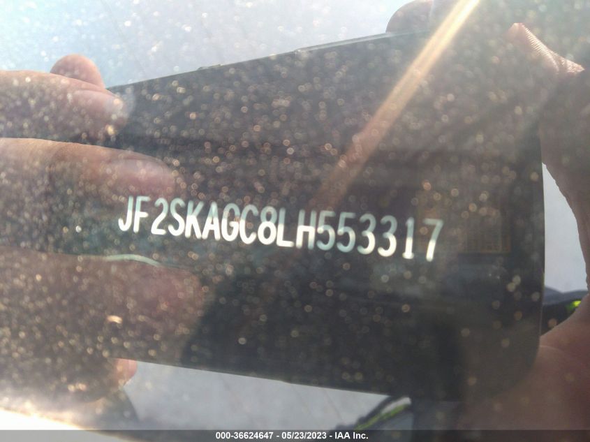 2020 SUBARU FORESTER PREMIUM - JF2SKAGC8LH553317