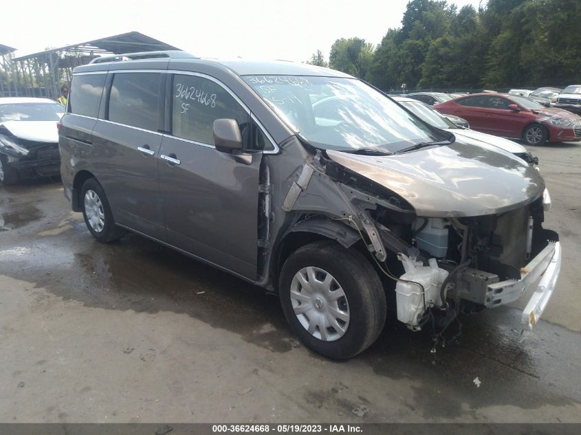 2014 NISSAN QUEST S - JN8AE2KP4E9107023