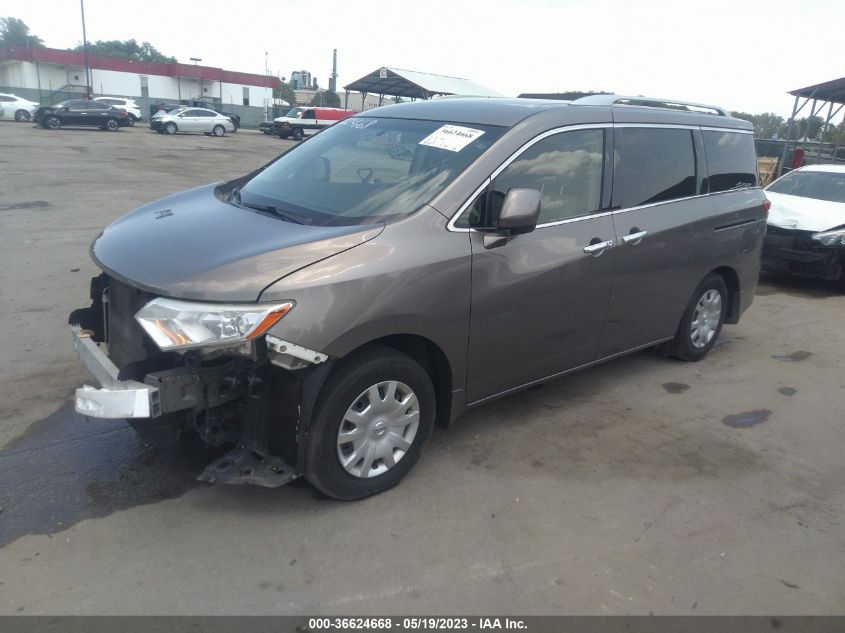 2014 NISSAN QUEST S - JN8AE2KP4E9107023
